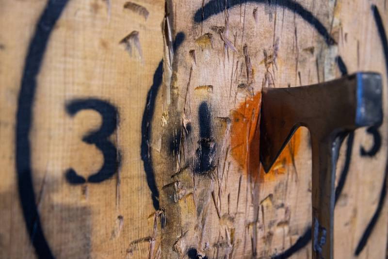 Axe throwing 