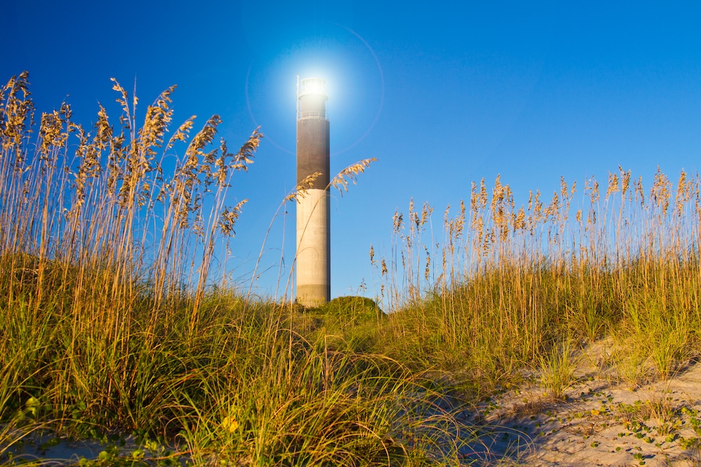 Oak Island lighthouse