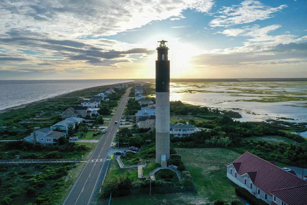 Oak Island lighthouse