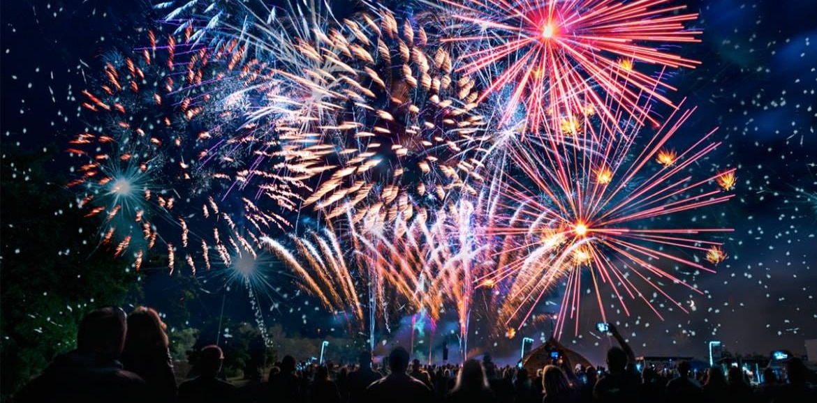 fireworks at Wilmington's Riverfest | Better Beach Rentals