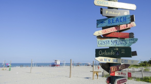 beach sign | Better Beach Rentals